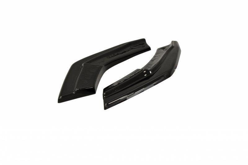 Maxton Design Heck Ansatz Flaps Diffusor passend für Subaru Impreza WRX STI schwarz Hochglanz