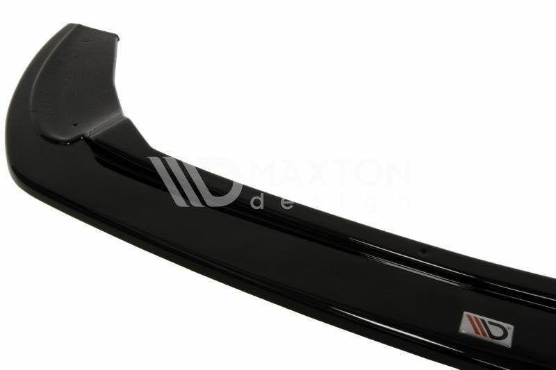 Maxton Design Street+ Spoilerlippe Front Ansatz V.2 passend für Ford Fiesta ST Mk7 FL schwarz Hochglanz