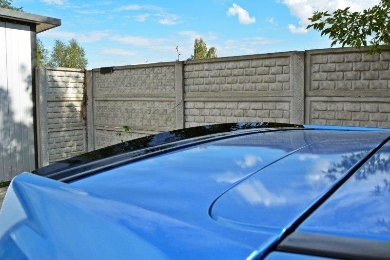 Maxton Design Spoiler CAP passend für Subaru Impreza WRX STI Mk3 schwarz Hochglanz