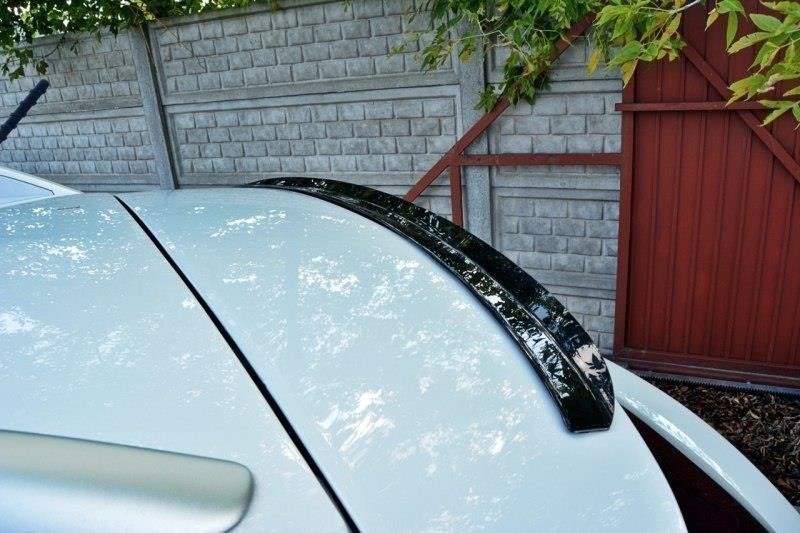 Maxton Design Spoiler CAP passend für INFINITI QX70 schwarz Hochglanz