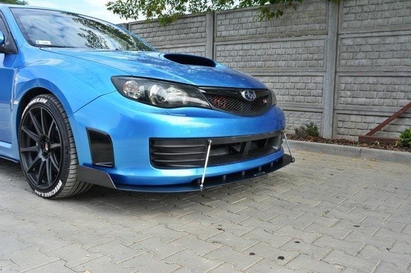 Maxton Design Racing Street+ Spoilerlippe Front Ansatz passend für Subaru Impreza WRX STI Mk3
