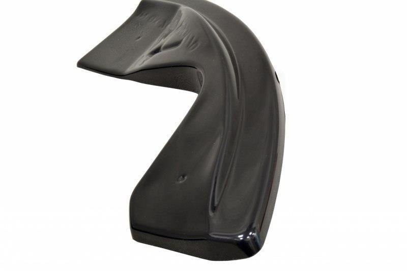 Maxton Design Heck Ansatz Flaps Diffusor passend für INFINITI QX70 schwarz Hochglanz