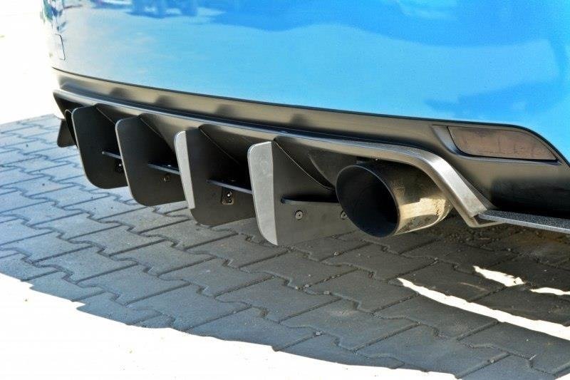 Maxton Design Diffusor Heck Ansatz passend für Heckschürze passend für Subaru Impreza WRX STI Mk3