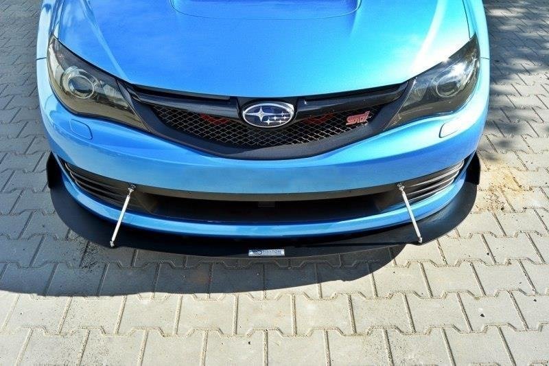Maxton Design Racing Street+ Spoilerlippe Front Ansatz passend für Subaru Impreza WRX STI Mk3