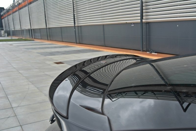 Maxton Design Spoiler CAP passend für Citroen DS5 schwarz Hochglanz