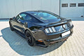 Maxton Design Heck Ansatz Flaps Diffusor passend für Ford Mustang GT Mk6 schwarz Hochglanz