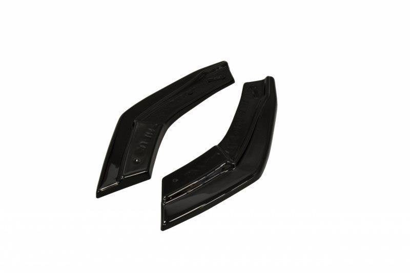 Maxton Design Heck Ansatz Flaps Diffusor passend für Subaru Impreza WRX STI schwarz Hochglanz