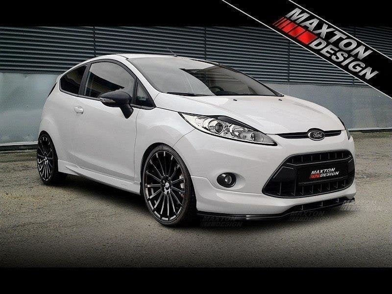 Maxton Design Seitenschweller (ST Look) Ford Fiesta Mk7 / Mk7 FL 3 Turer für Ford Fiesta Standard