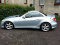 Maxton Design Seitenschweller MERCEDES SLK R171 (SLK R172 AMG LOOK) ABS Kunststoff für Mercedes-Benz SLK R171
