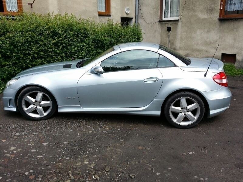 Maxton Design Seitenschweller MERCEDES SLK R171 (SLK R172 AMG LOOK) ABS Kunststoff für Mercedes-Benz SLK R171