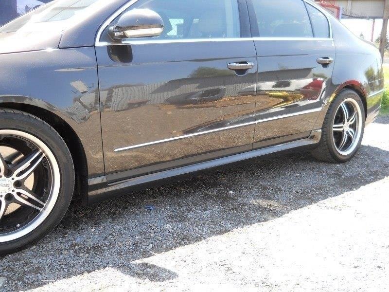 Maxton Design Seitenschweller VW PASSAT B7 < R-LINE > für Volkswagen Passat Mk7 (B7)