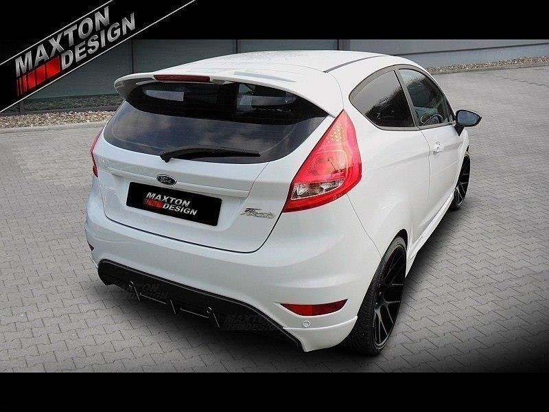 Maxton Design Heck Stoßstangenansatz Ford Fiesta Mk7 für Ford Fiesta Standard