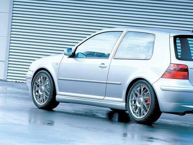 Maxton Design Seitenschweller VW GOLF 4 25"TH ANNIVERSARY LOOK für Volkswagen Golf Mk4