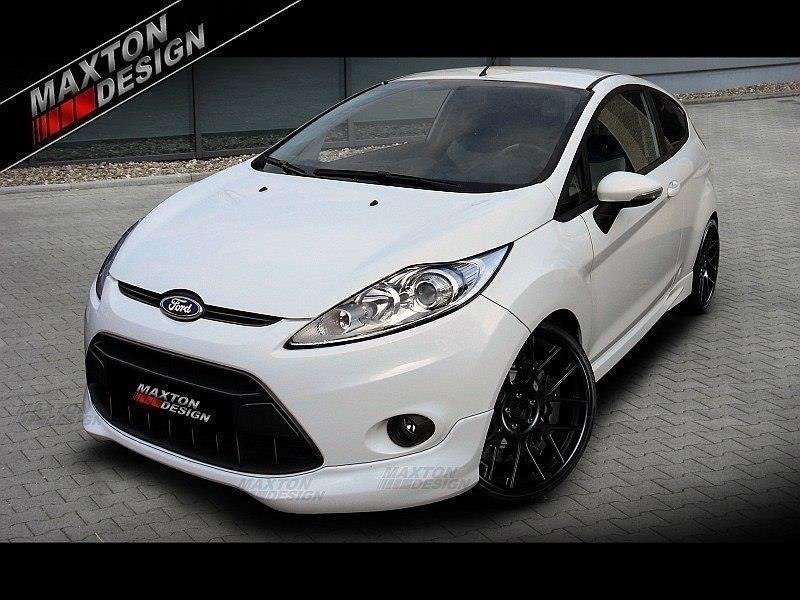 Maxton Design Frontansatz Ford Fiesta Mk7 für Ford Fiesta Standard