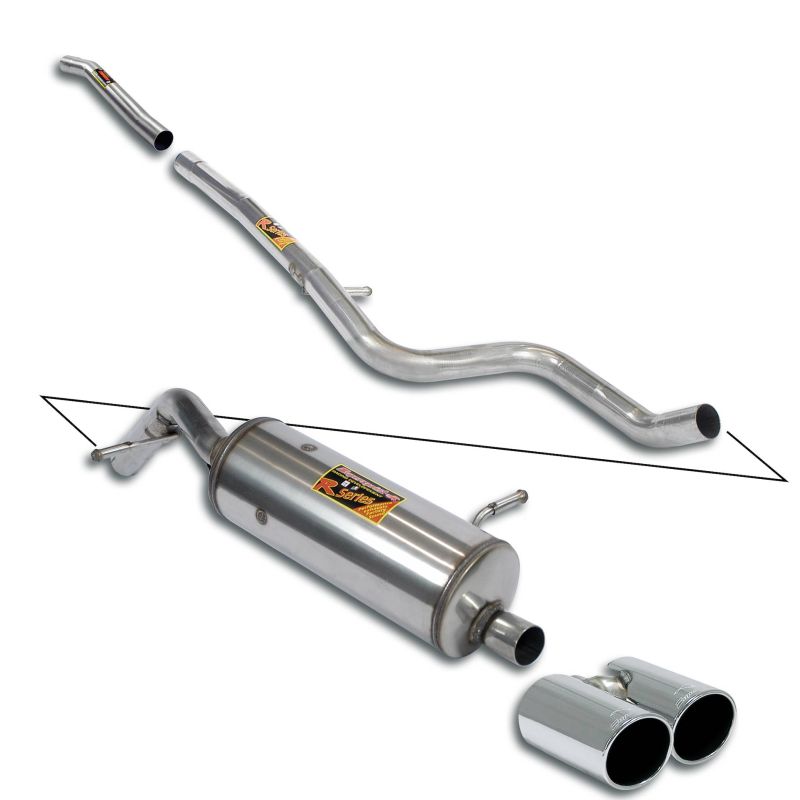 Supersprint Sport package "Cat.-Back" für Peugeot 208  (2012–2015)