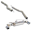 Supersprint Sport&Sound pack mit Klappe für BMW 1er BMW F20 / F21 -> 2015 (2012–2014)