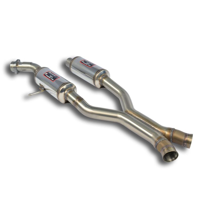 Supersprint Mittelschalldämpfer + X-Pipe für Mercedes W164 ML (2005–2011) | ABE - eintragungsfrei