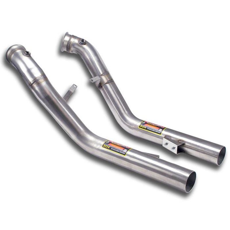 Supersprint Verbindungsrohre Downpipe Rechts - Links für Mercedes AMG MERCEDES W221 S AMG (2010–2013)