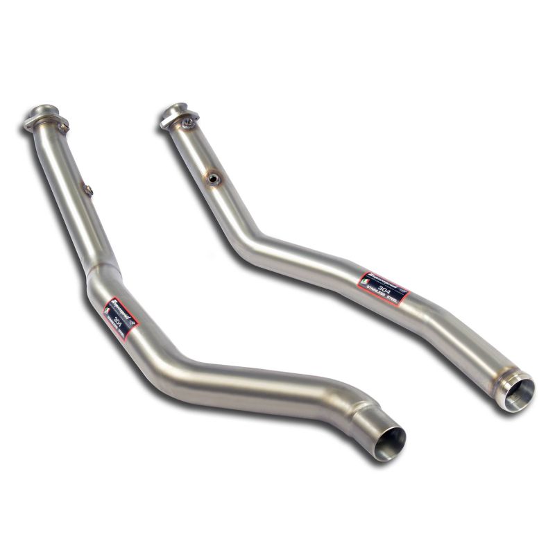 Supersprint Turbo downpipe kit Rechts + Links (für Katalysator Ersatz) für Mercedes AMG MERCEDES C292 GLE AMG (2012–2015)