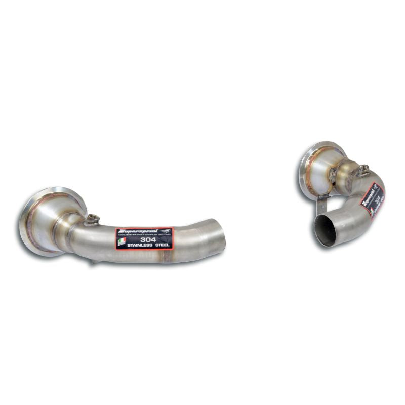 Supersprint Downpipe Rechts + Links(Kat. Entfall) für Porsche 911 (992 Serie Turbo / Turbo S) (2020)