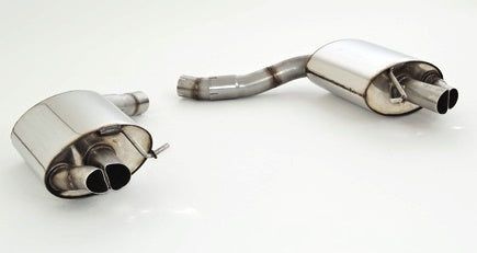 Friedrich Motorsport 70mm Duplex Sportendschalldämpfer für Audi RS5 B8 Coupe Quattro (ab Bj. 2010)