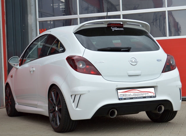 Friedrich Motorsport 70mm Duplex-Sportendschalldämpfer für passend für Original OPC Nürburgring Edition Heck (ab Bj. 2007 - 1)