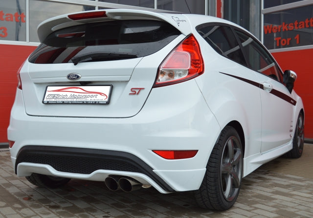 Friedrich Motorsport 70mm Sportendschalldämpfer für Ford Fiesta JA8 ST Facelift (ab Bj. 01/2013)