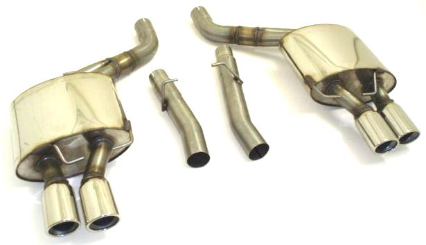 Friedrich Motorsport 70mm Duplex Sportendschalldämpfer für BMW E63 (Bj. 2004-08/2007)