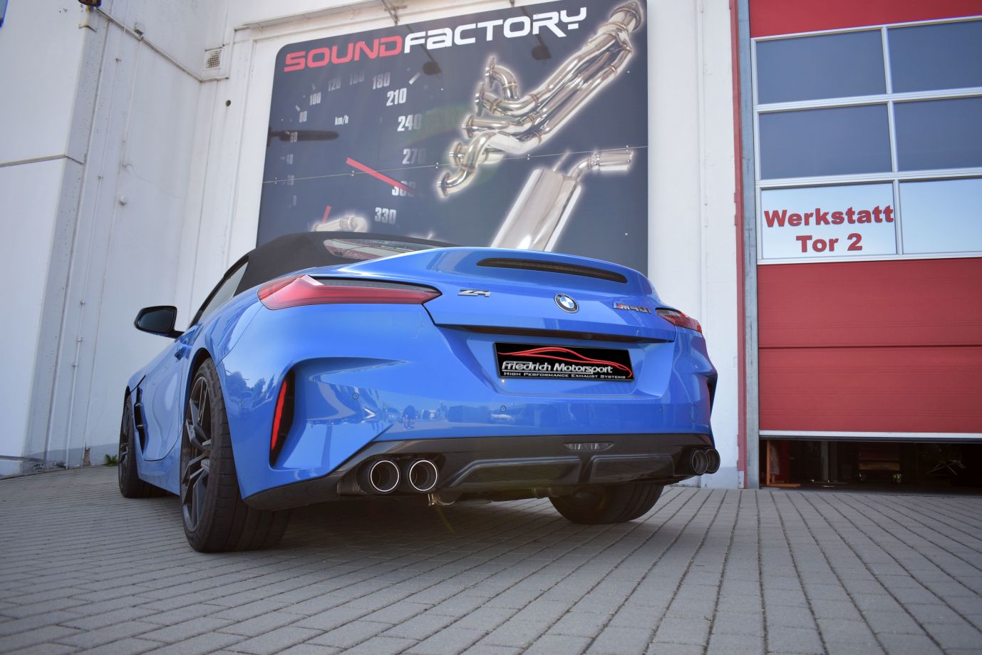 Friedrich Motorsport 70mm Duplex-Sportendschalldämpfer für BMW Z4 G29 (ab Bj. 03/2019)