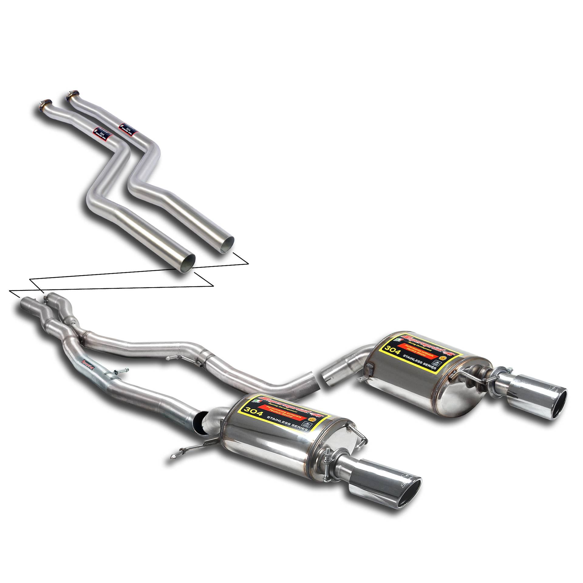 Supersprint Sport Sound Kit für BMW 3er BMW E92 (2006–2013)