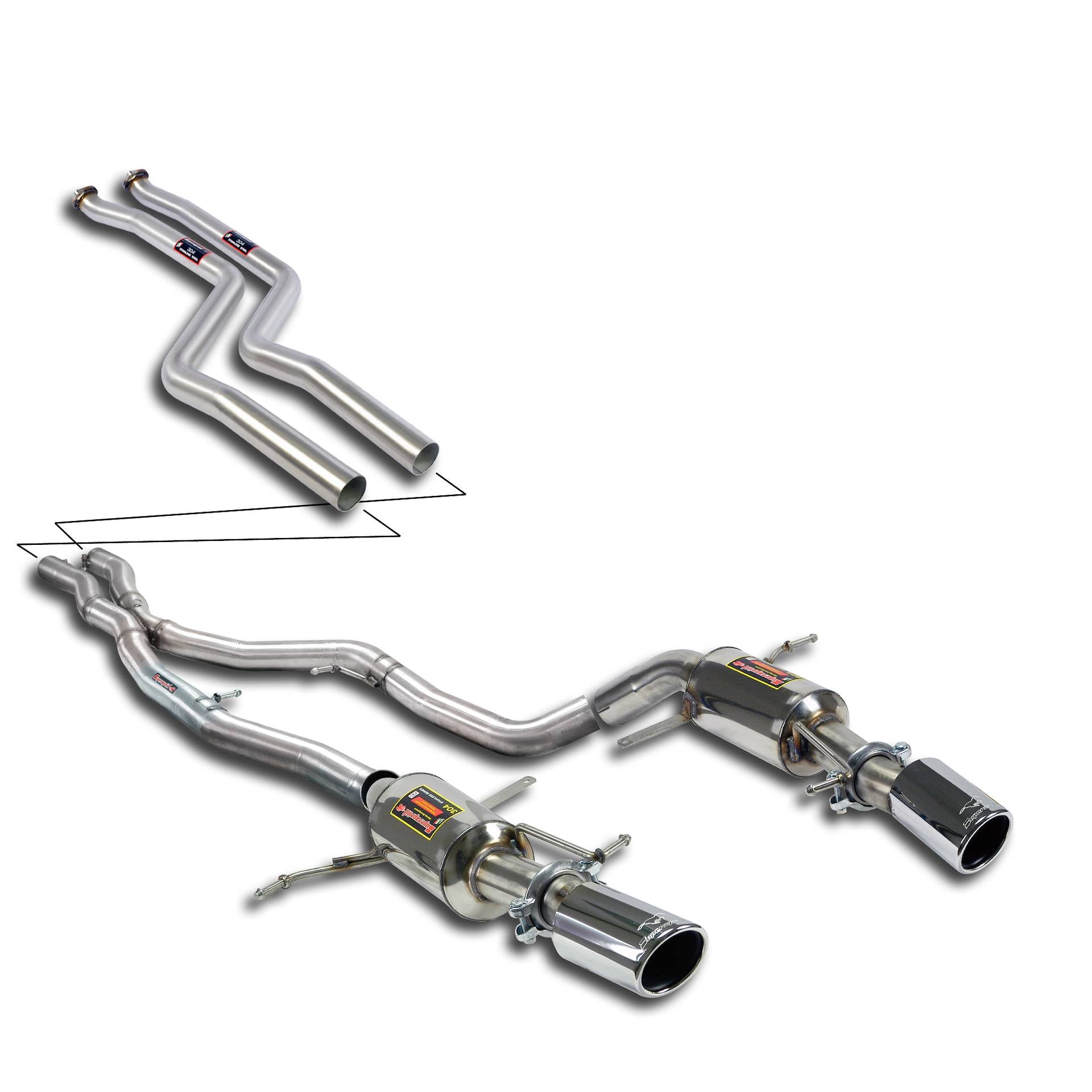 Supersprint Race Sound Kit für BMW 3er BMW E90 (2006–2010)