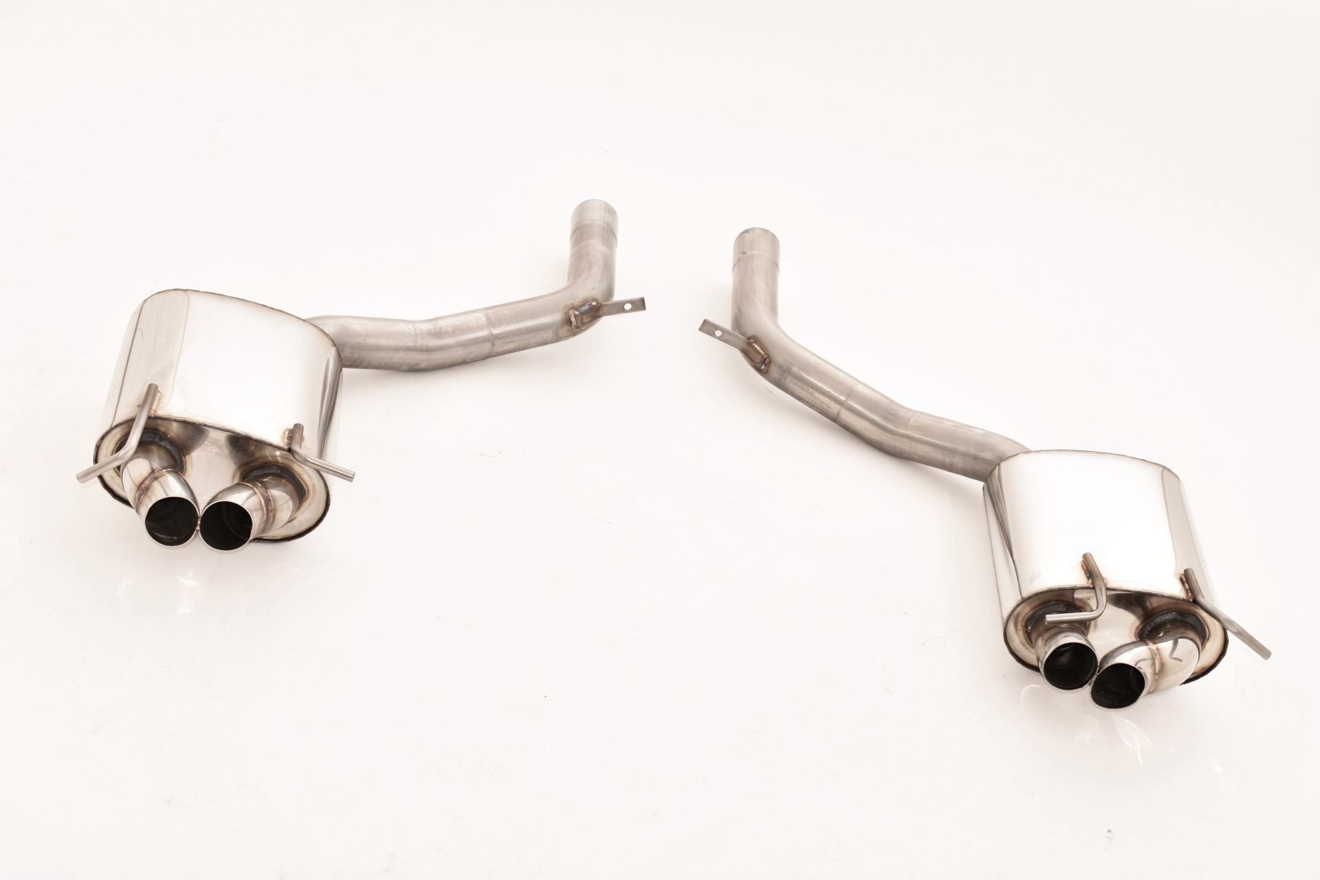 Friedrich Motorsport 2x70mm Duplex-Sportendschalldämpfer für Mercedes W204 C63 AMG (ab Bj. 2012)