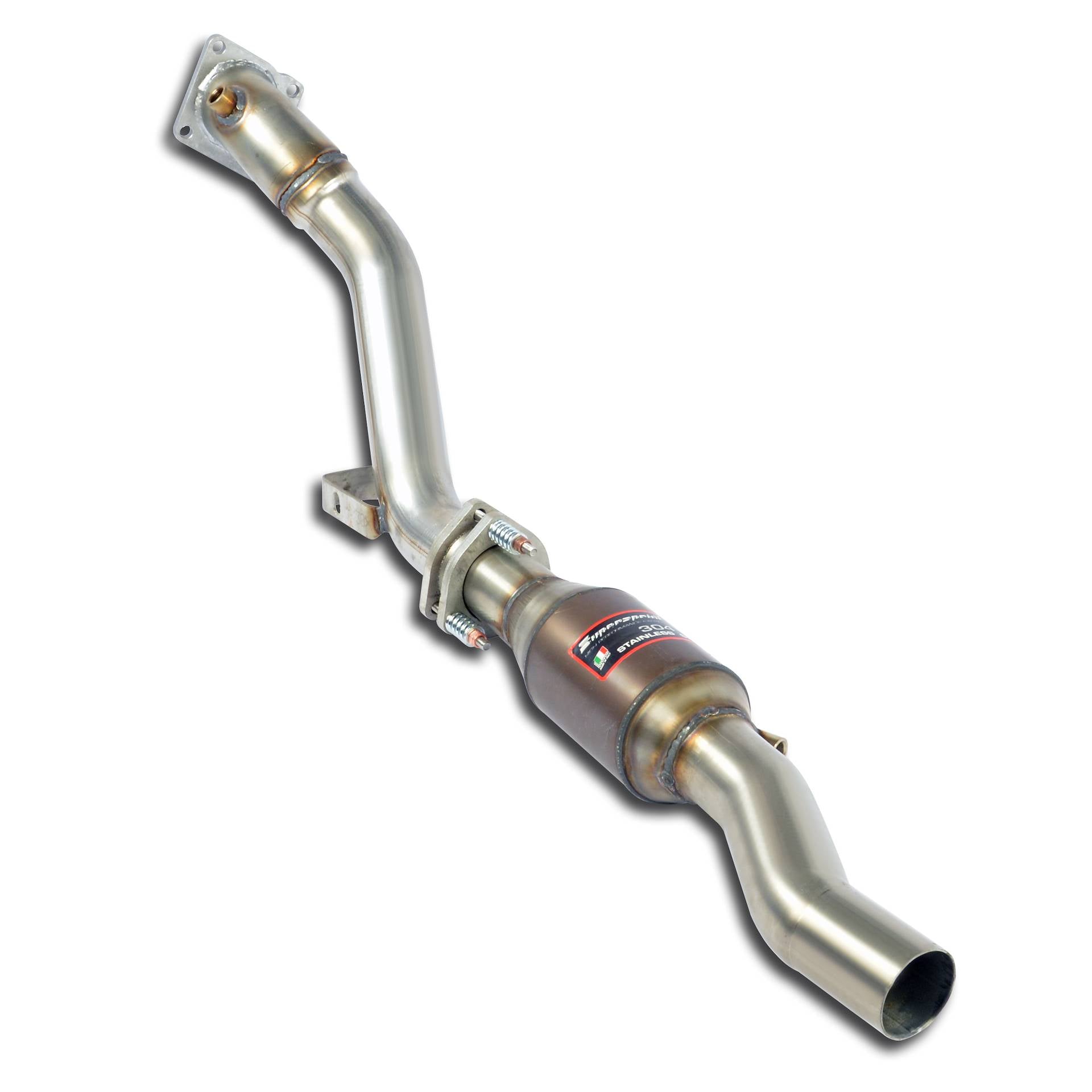 Supersprint Rohrsatz ab Turbolader mit Sport Metallkatalysator Rechts für AUDI A6 C5 Typ 4B Allroad '99 - '05 (2001–2005)
