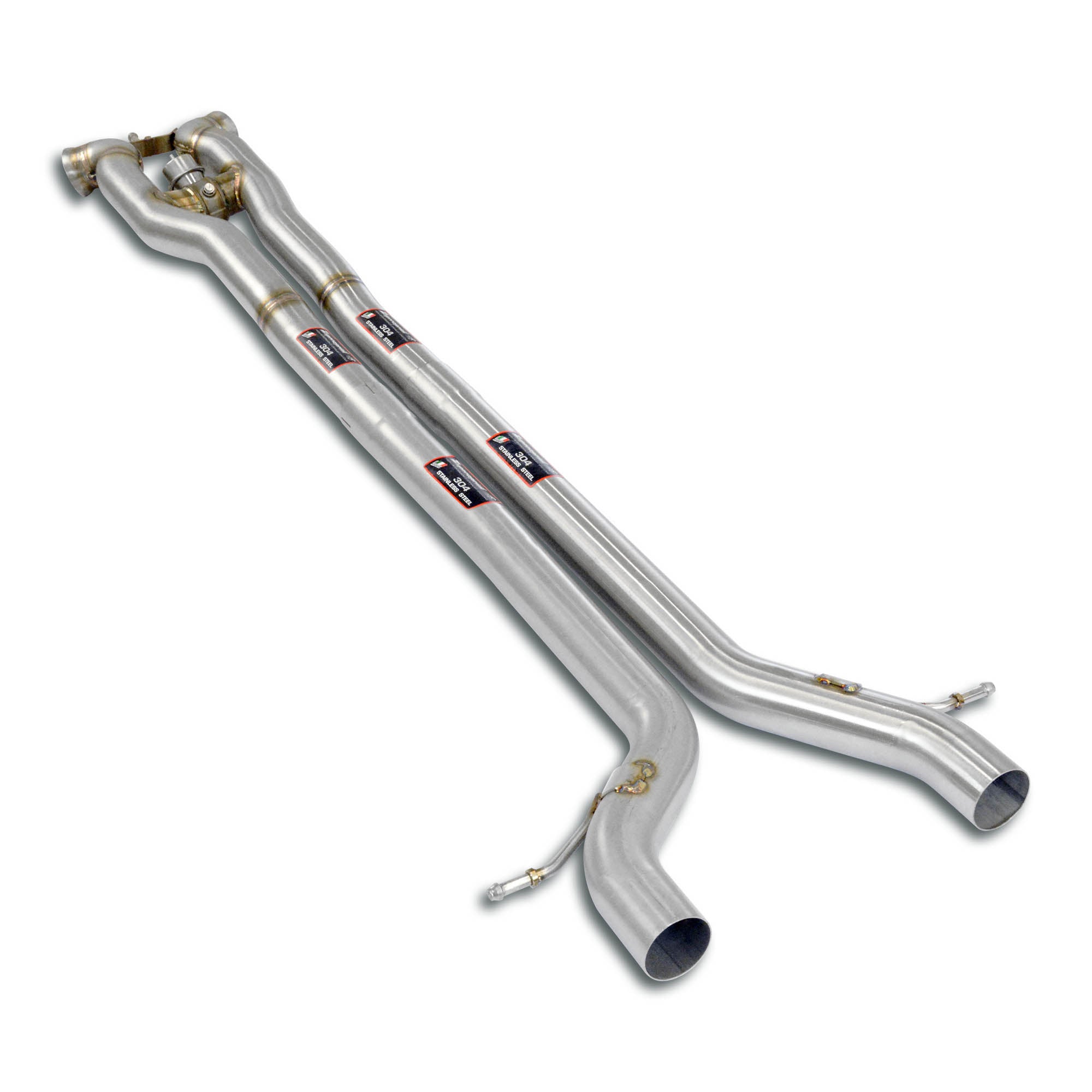 Supersprint Mittelrohr "H-Pipe" mit Klappe für Porsche PANAMERA (971er Serie) (2017–2020)