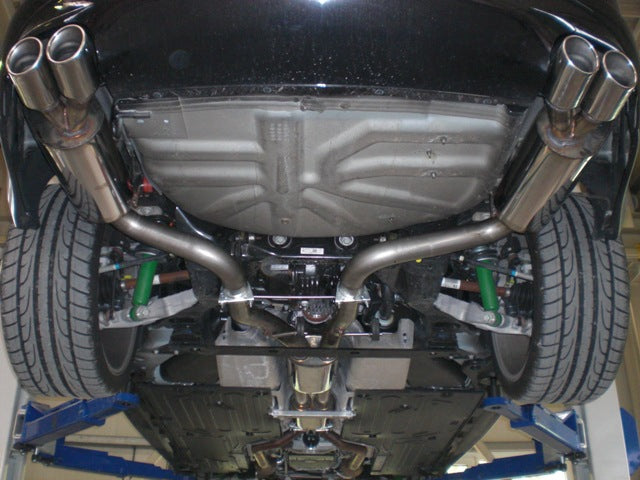 Friedrich Motorsport 70mm Duplexanlage für Jaguar XF Typ R (ab Bj. 2008)