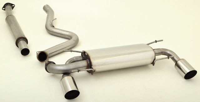 Friedrich Motorsport 70mm Duplexanlage für Subaru BRZ Coupe (ab Bj. 09/2012)