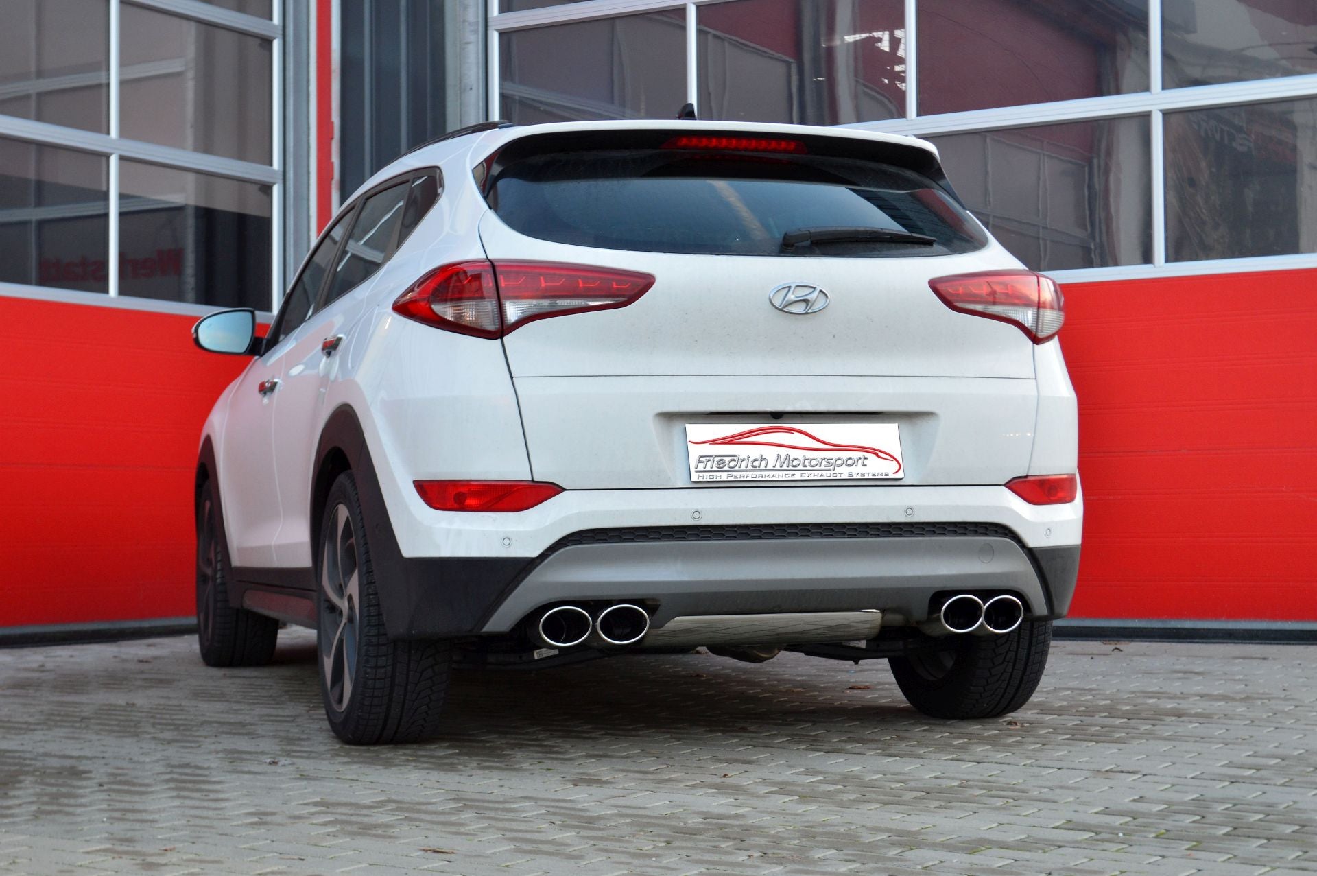 Friedrich Motorsport 70mm Duplex-Anlage für Hyundai Tucson (TLE) (Bj. 07/2015-07/2018)
