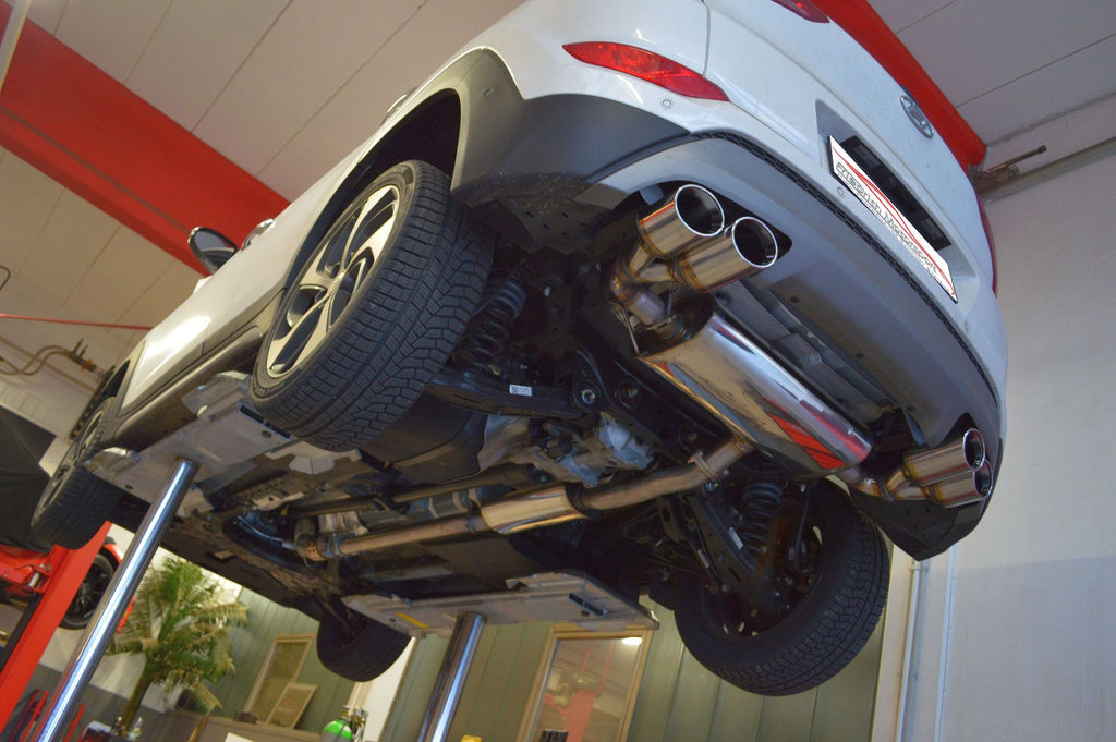 Friedrich Motorsport 70mm Duplex-Anlage für Hyundai Tucson (TLE) (Bj. 07/2015-07/2018)