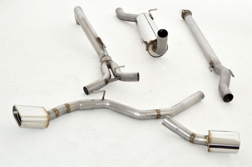 Friedrich Motorsport 70mm Sidepipe Duplex-Anlage für Mitsubishi L200 (KJ_) (ab Bj. 09/2015)