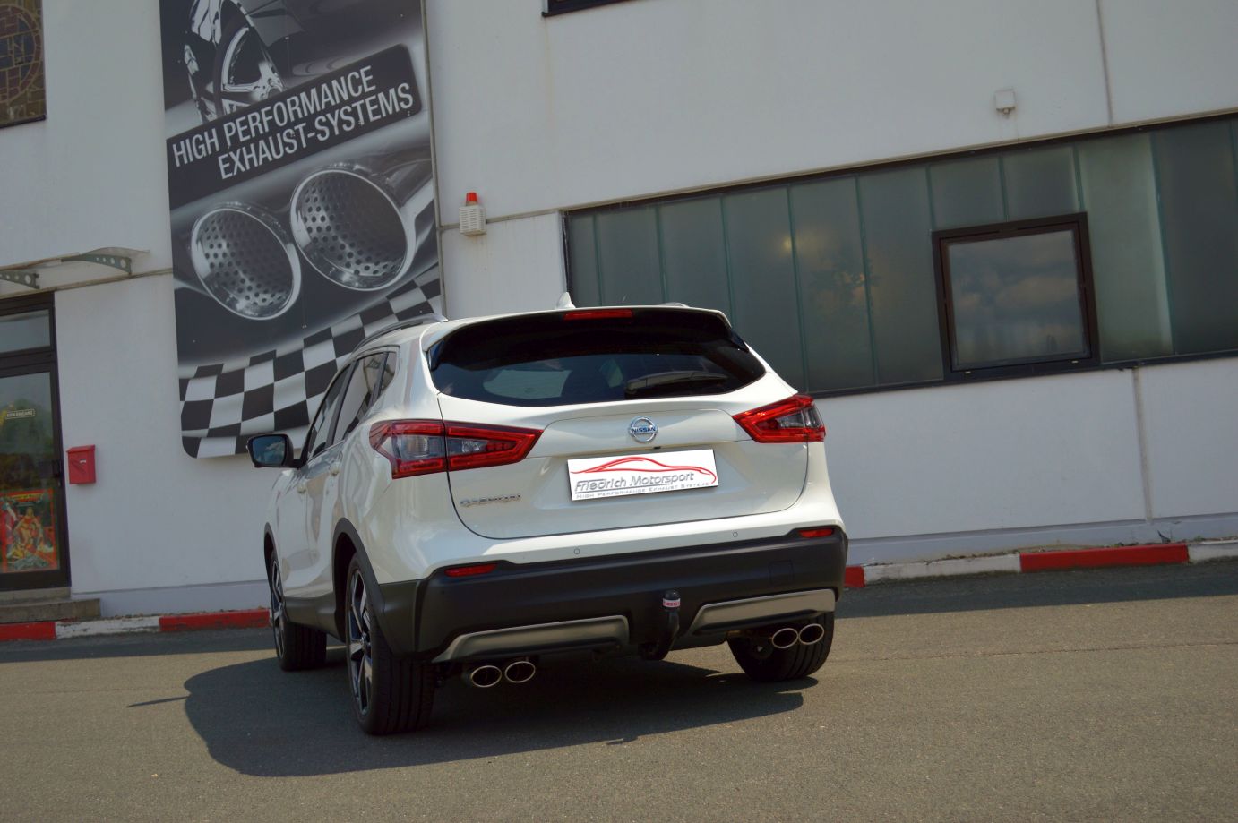 Friedrich Motorsport 70mm Duplex-Anlage für Nissan Qashqai J11 (ab Bj. 07/2017)