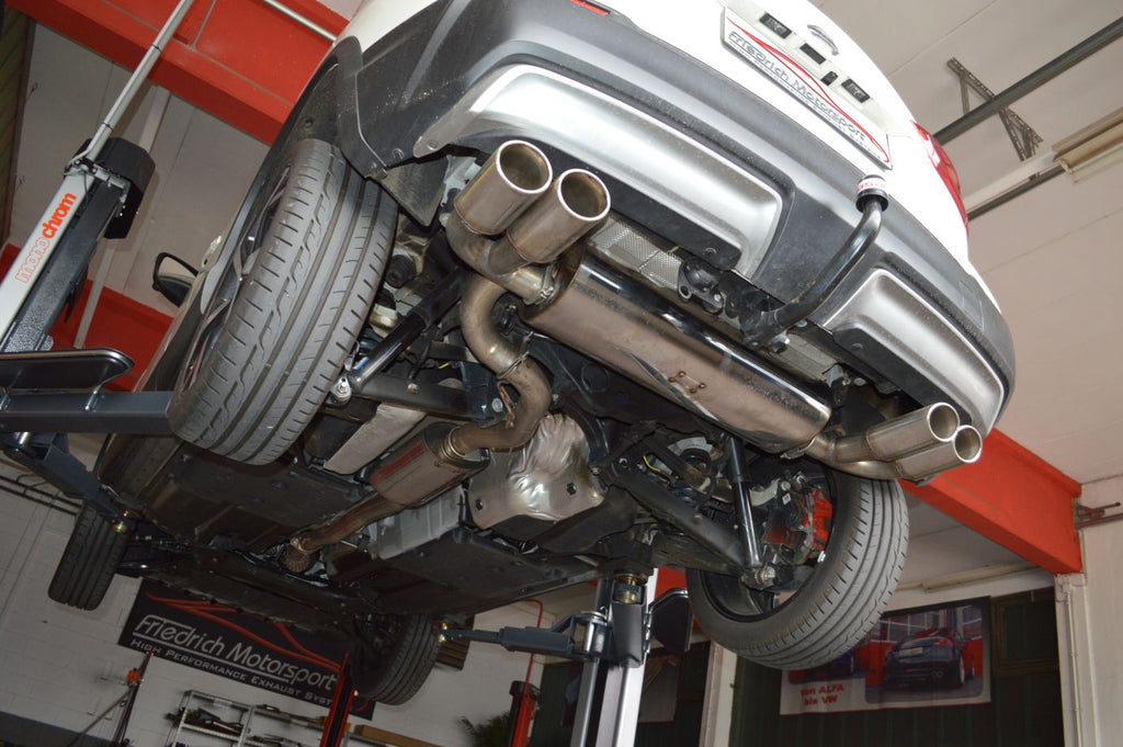 Friedrich Motorsport 70mm Duplex-Anlage für Nissan Qashqai J11 (ab Bj. 07/2017)