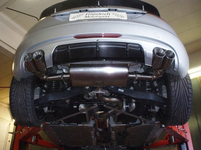 Friedrich Motorsport 70mm Duplexanlage für Audi TT 8J Quattro (Bj. 2006-2010)