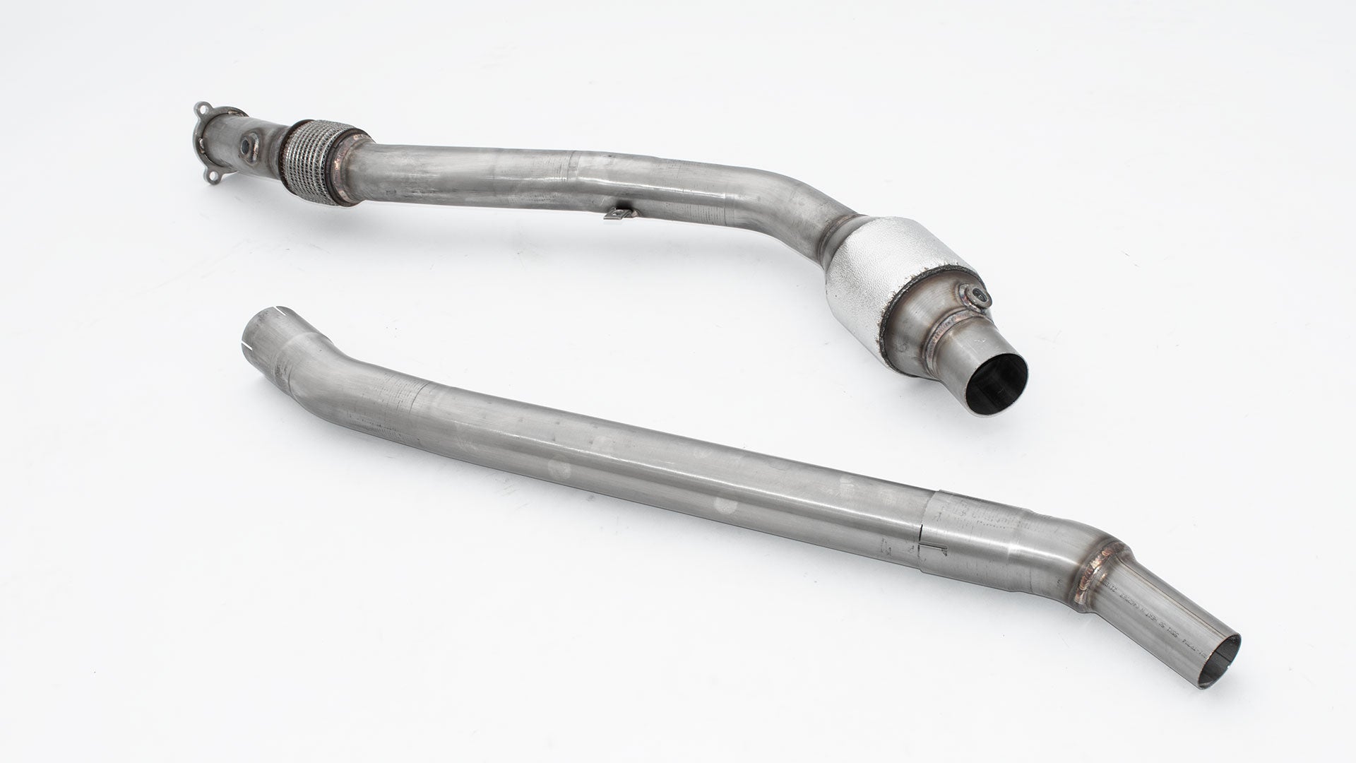 Friedrich Motorsport 70mm Downpipe mit 200 Zellen Sport-Kat. für Audi A4 B6 (8E/8H) Frontantrieb (Bj. 2000-2004)