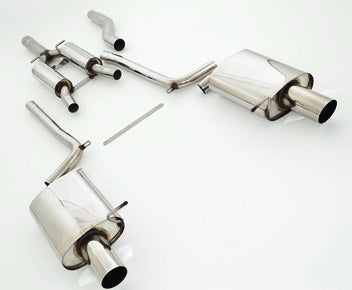 Friedrich Motorsport 70mm Duplexanlage für Audi A4 B6 (8E/8H) Quattro (Bj. 2000-2004)
