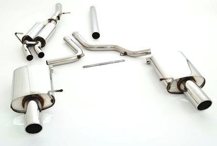 Friedrich Motorsport 70mm Duplexanlage für Audi A4 B7 (8EC/8ED/8H) Frontantrieb (Bj. 11/2004-2008)