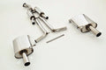 Friedrich Motorsport 70mm Duplexanlage für Audi A4 B7 (8EC/8ED/8H) Quattro (Bj. 11/2004-2008)