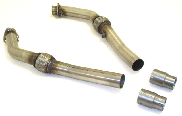 Friedrich Motorsport 70mm Kat.-Ersatzrohr (Satz) für Audi RS4 B7 (8EC/8ED/8H) Quattro (Bj. 09/2005-2009)