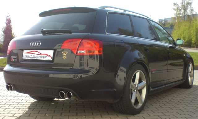 Friedrich Motorsport 70mm Duplexanlage für Audi RS4 B7 (8EC/8ED/8H) Quattro (Bj. 09/2005-2009)