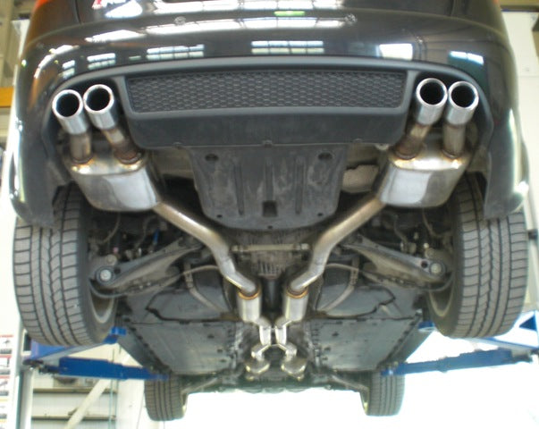 Friedrich Motorsport 70mm Duplexanlage für Audi RS4 B7 (8EC/8ED/8H) Quattro (Bj. 09/2005-2009)