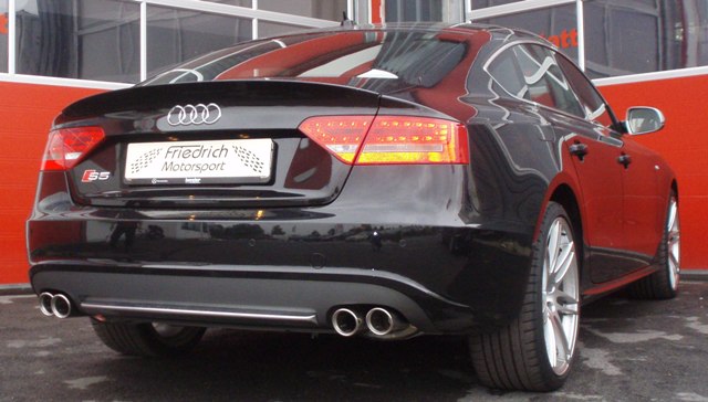 Friedrich Motorsport 70mm Duplexanlage für Audi S5 B8 Sportback Quattro (ab Bj. 2009)